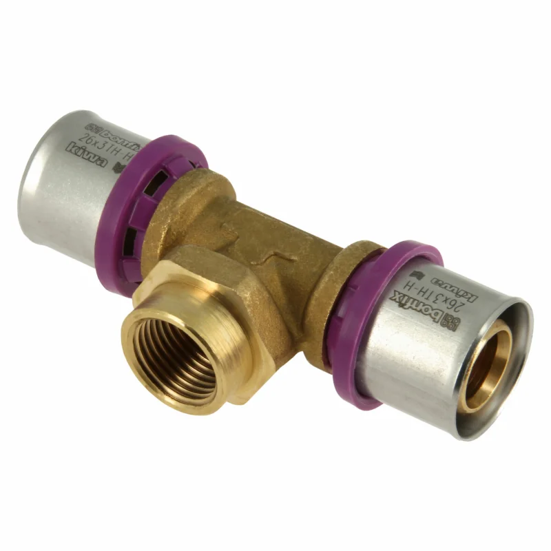 Bonfix Alu-pers t-stuk binnendraad 26 x 1/2" x 26 Direct Beschikbaar