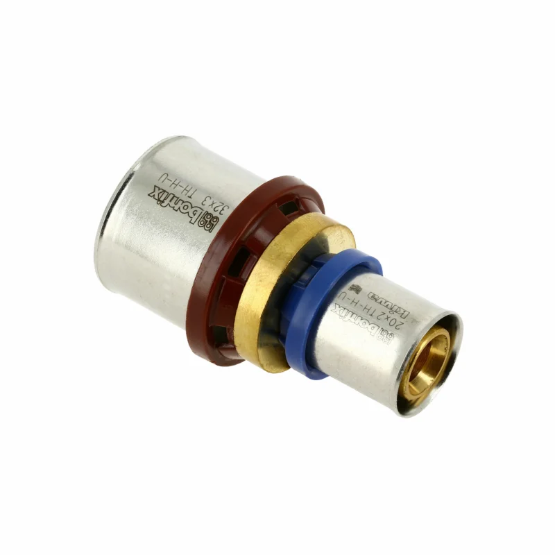 Speciale Aanbieding Bonfix Alu-pers rechte koppeling 32 x 20
