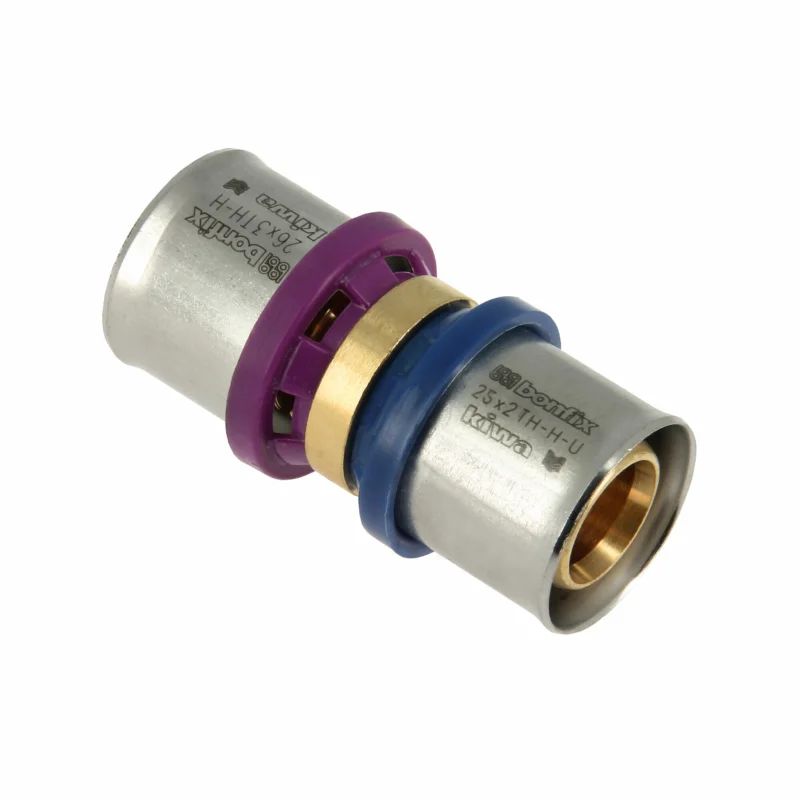 Bonfix Alu-pers rechte koppeling 26 x 25 Dagaanbieding