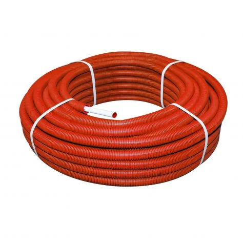 Bonfix Alu-pers meerlagenbuis 20 x 2.0 mantel rood 50 m Populair