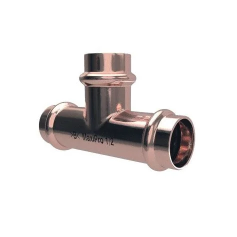 Conex Bänninger Maxipro t-stuk 1-3/8" x 1-3/8" koper Beperkte Voorraad