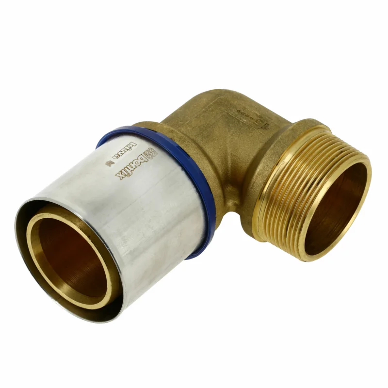 Bonfix Alu-pers knie buitendraad 50 x 1-1/2" Goedkoop