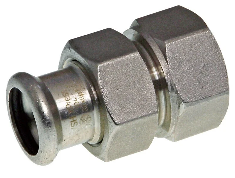 Laatste Kans VSH Xpress schroefbus 3-delig 22 x 3/4" RVS 304 vlakke afdichting