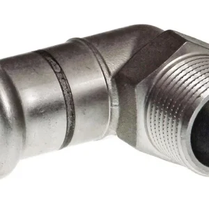 VSH Xpress knie buitendraad 22 x 3/4" RVS 304 90° Laatste Versie