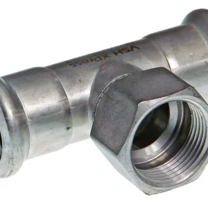 Dagaanbieding VSH Xpress t-stuk binnendraad 108 x 3/4" x 108 RVS 304