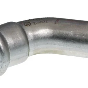 Op = Op VSH Xpress bocht 54 x 54 RVS 304 mof-spie 45°