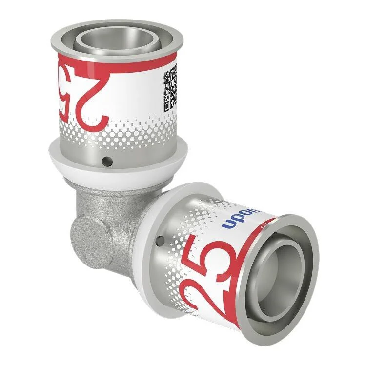 Uponor S-Press knie 25 x 25 messing vertind Finale Uitverkoop