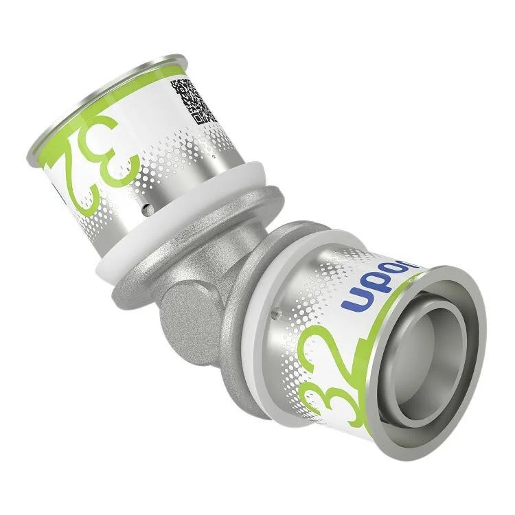 Uponor S-Press bocht 32 x 32 messing vertind Direct Verzonden