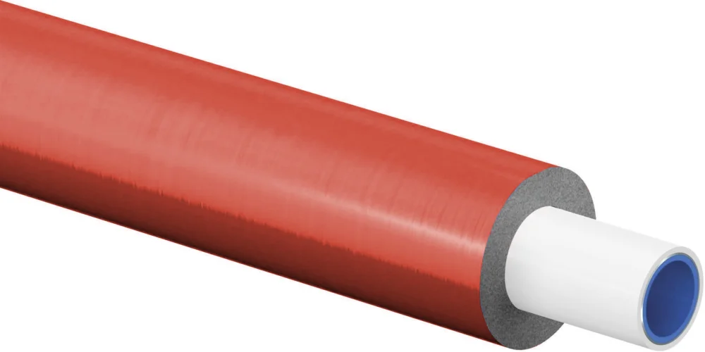 Uponor Uni Pipe PLUS meerlagenbuis 32 x 3.0 isolatie rood 4 mm 50 m Populair