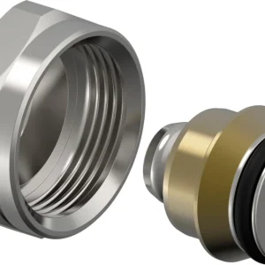 Aanbieding Uponor wartel 16 x 3/4" messing vertind 3/4" Euroconus
