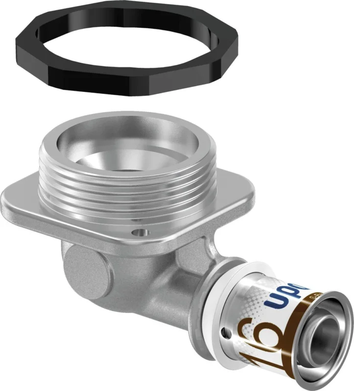 Bestseller Uponor S-Press inbouwreservoir aansluiting 16 x 1/2" messing vertind