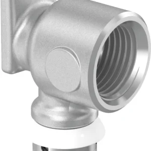 Uponor S-Press muurplaat 16 x 1/2" messing vertind gemini 150 Merkproduct