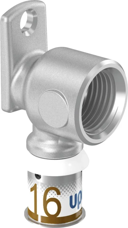 Uponor S-Press muurplaat 16 x 1/2" messing vertind gemini 150 Merkproduct