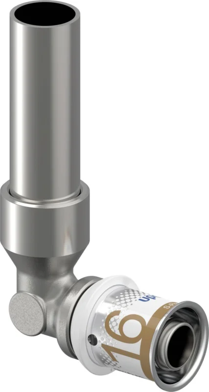 Uponor S-Press knie buiseind 16 x 15 messing vertind 1000 Aanbieding