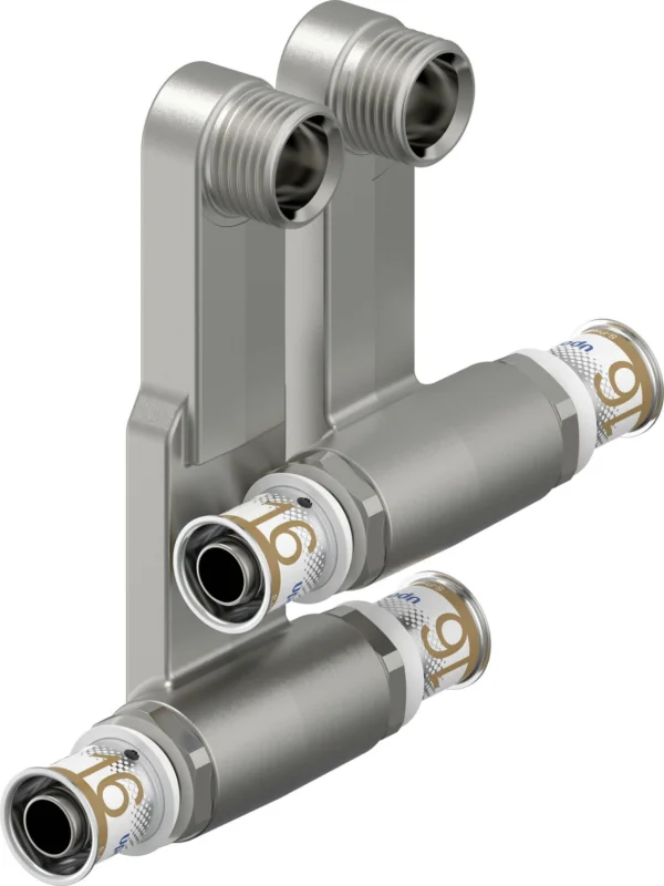 Gratis Retour Uponor S-Press plintaansluiting 16 x 1/2" x 16 messing vertind