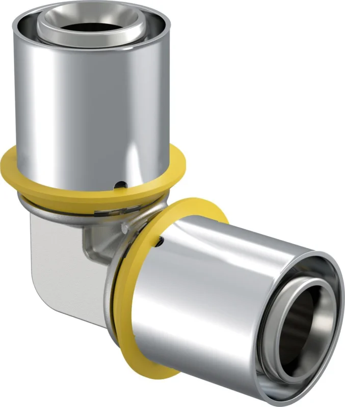 Finale Uitverkoop Uponor gas knie 25 x 25 messing vertind