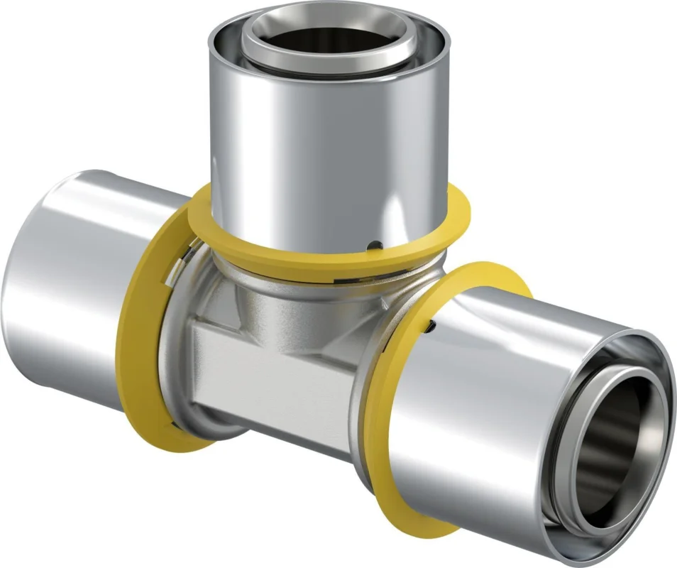 Uponor gas t-stuk 32 x 32 x 32 messing vertind Beste Prijs