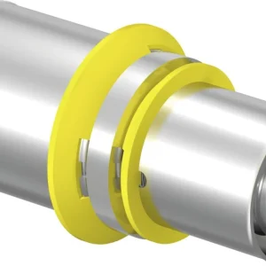 Uponor gas rechte koppeling 25 x 20 messing vertind Lage Prijs