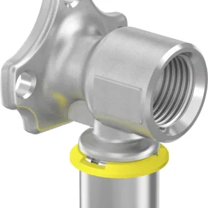 Uponor gas muurplaat 20 x 1/2" messing vertind Beste Prijs