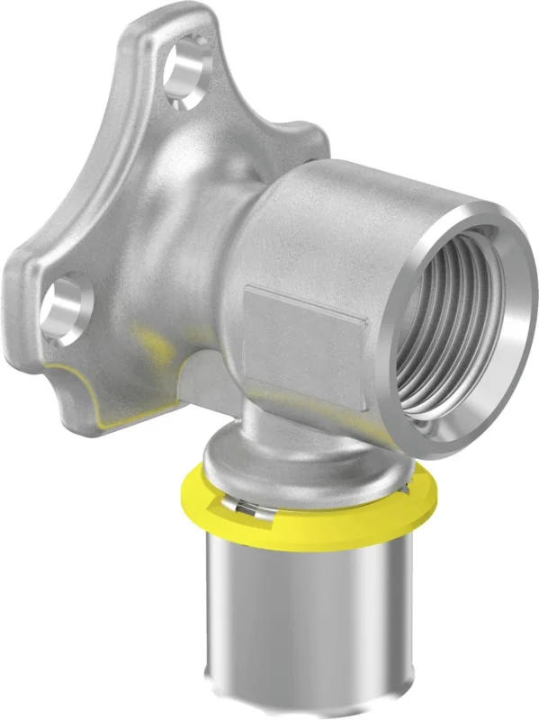 Uponor gas muurplaat 20 x 1/2" messing vertind Beste Prijs
