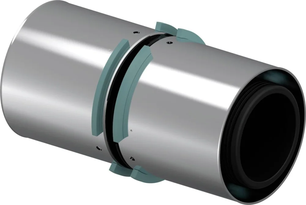Uponor S-Press rechte koppeling 63 x 63 kunststof Finale Uitverkoop
