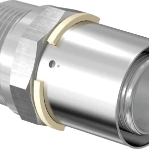 Dagaanbieding Uponor S-Press puntstuk 75 x 2-1/2" messing vertind