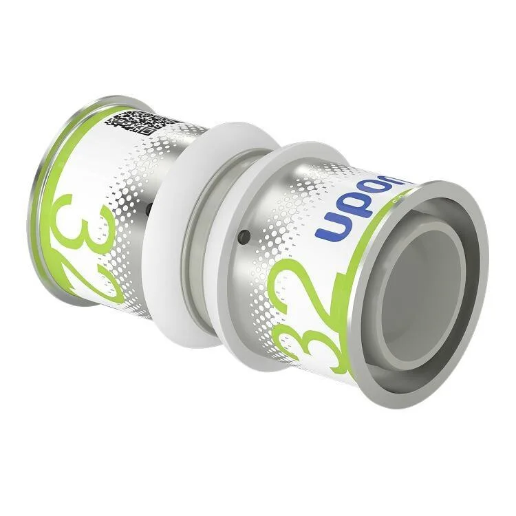 Uponor S-Press rechte koppeling 32 x 32 kunststof Aanbieding