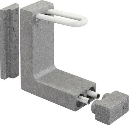 Uponor radiatorbocht dubbel 16 pe-rt-alu-pe-rt incl. isolatie ombouw Weekendaanbieding