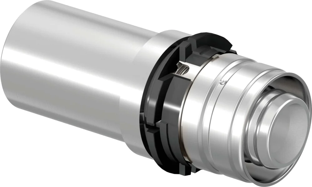 Uponor S-Press rechte koppeling buiseind 15 x 14 messing vertind Beste Prijs