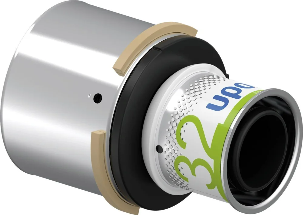 Uponor S-Press rechte koppeling 50 x 32 kunststof Hoge Kwaliteit