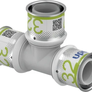 Uponor S-Press t-stuk 32 x 32 x 32 kunststof Populair