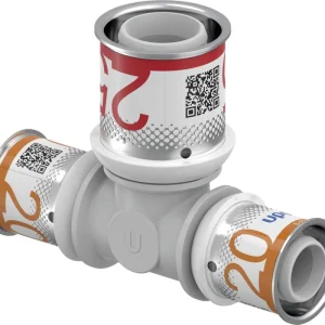 Uponor S-Press t-stuk 20 x 25 x 20 kunststof Tijdelijk Beschikbaar