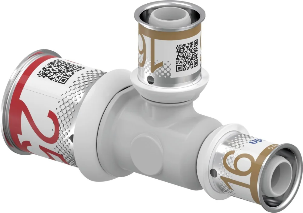 Uponor S-Press t-stuk 25 x 16 x 16 kunststof Koop Online
