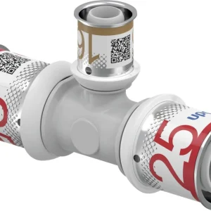 Must-Have Uponor S-Press t-stuk 25 x 16 x 25 kunststof
