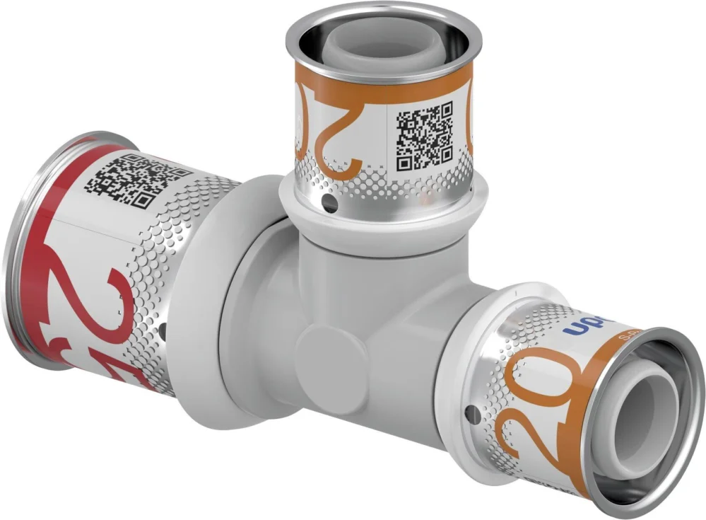 Uponor S-Press t-stuk 25 x 20 x 20 kunststof Dagaanbieding