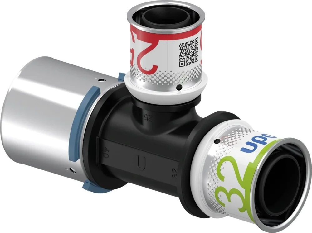 Exclusieve Aanbieding Uponor S-Press t-stuk 40 x 25 x 32 kunststof