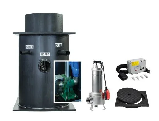 DAB Feka VS 750 pompput 612 e.box pompbesturing 350 liter Op = Op