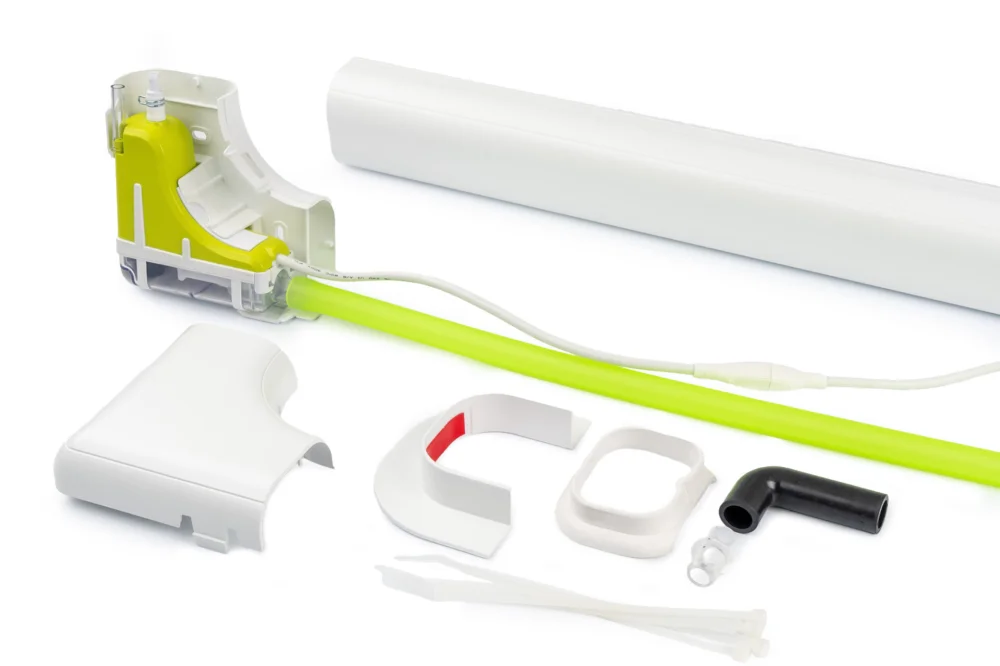 Koop Vandaag Aspen Mini Lime Silent condenswaterpomp in leidinggoot Inoac wit