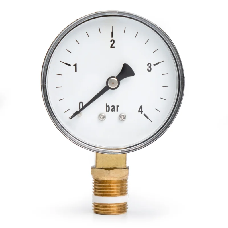 Koop Online Lovak manometer 3/8" onderaansluiting Dia. 63 0 - 4 bar