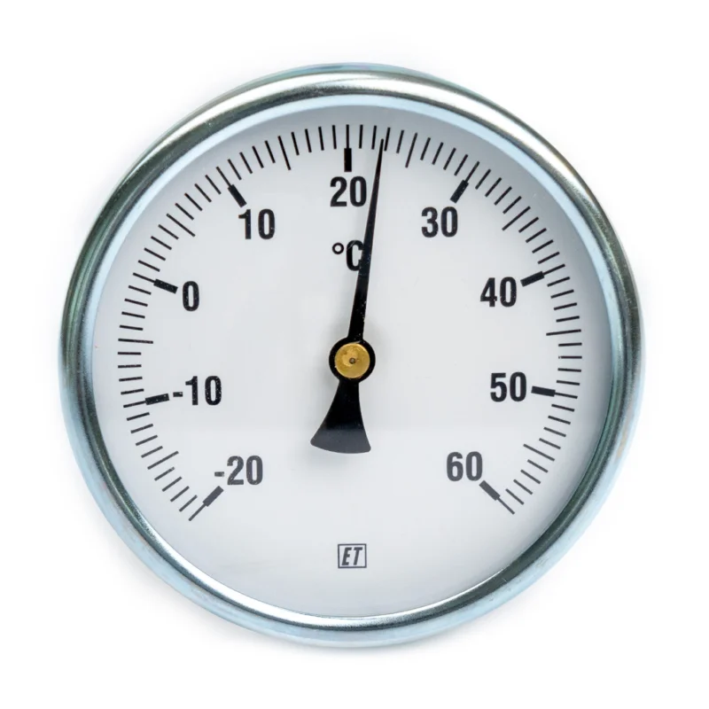 Lovak thermometer 1/2" achteraansluiting l 100 Dia. 100 Min 20 - 60 °C Uitverkoop