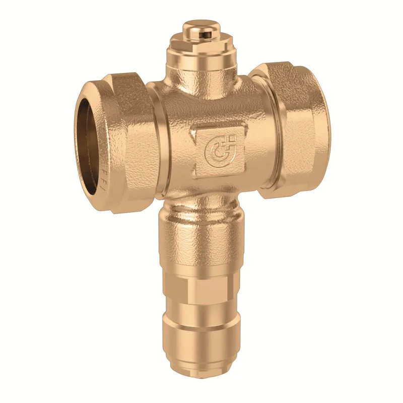 Caleffi iStop vorstbeveiligingsklep 22 x 22 90°C Finale Uitverkoop