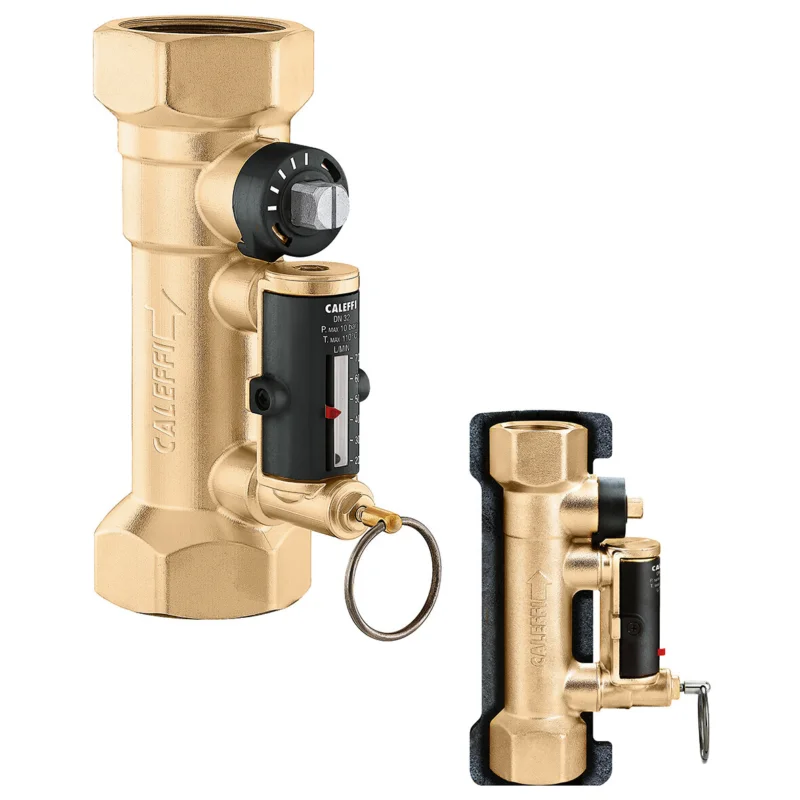 Caleffi strangregelventiel 1" x 1" debietmeter 10-40 l/m Beperkte Voorraad