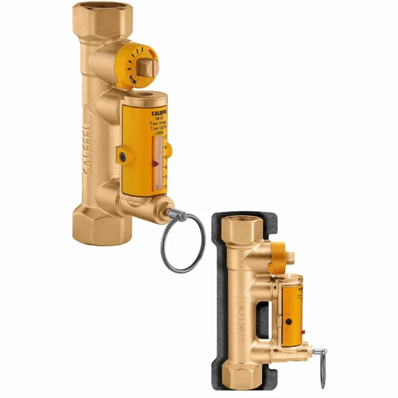 Nu Kopen Caleffi strangregelventiel 3/4" x 3/4" debietmeter solar 3-10 l/m