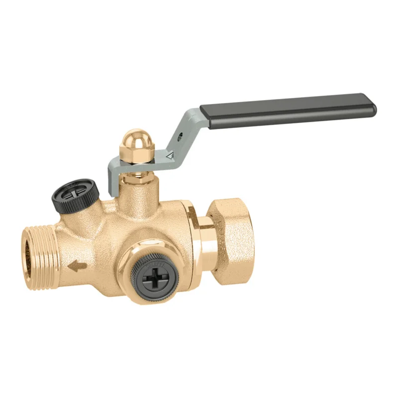 Dagaanbieding Caleffi kogelkraan 2-delig 3/4" x 3/4" messing keerklep EA