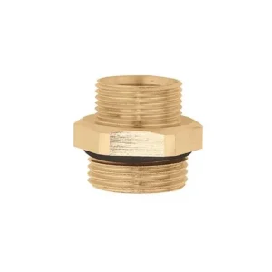 Must-Have Caleffi dubbele nippel 1" messing o-ring 23 P.1,5