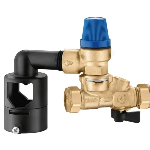 Caleffi inlaatcombinatie 15 x 15 messing Shop Nu
