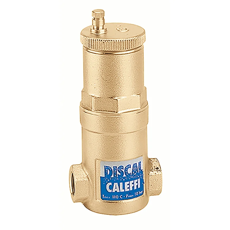 Bestseller Caleffi Discal luchtafscheider 22 x 22 messing horizontaal