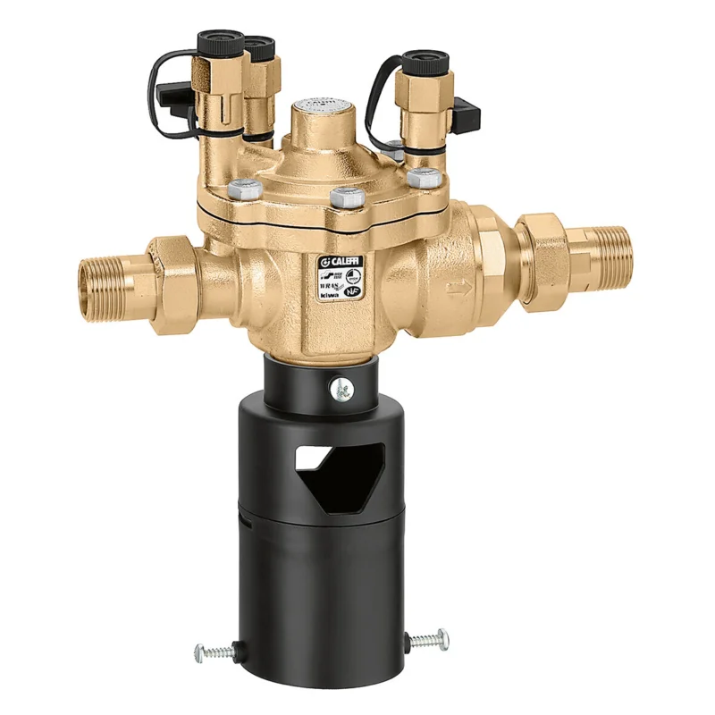 Caleffi terugstroombeveiliger 1" x 1" controleerbaar met lagedrukzone compact BA Nieuw