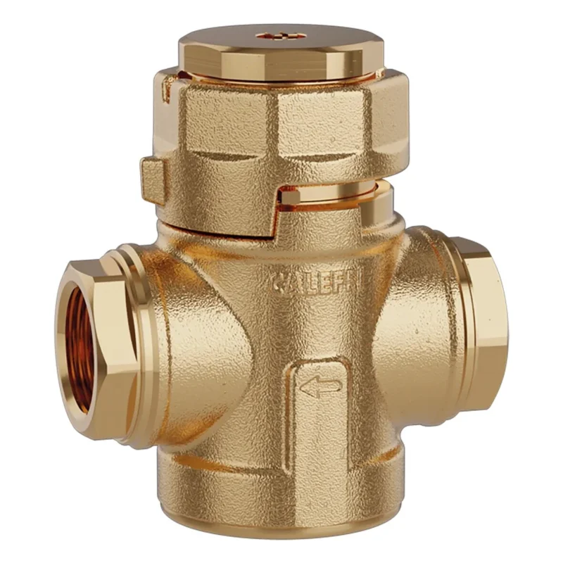 Populair Caleffi Filterstop vuilfilter Messing 1" x 1"