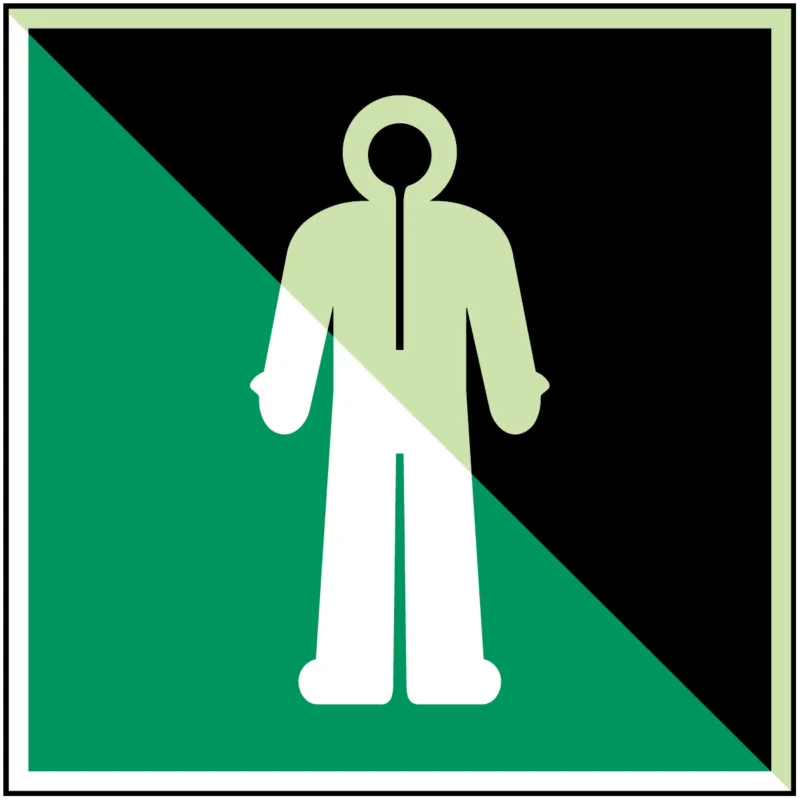 Aanbieding Brady - Redding- & evacuatiepictogram - Overlevingspak – ISO 7010 - E/E056/NT-PP-PHOLUMC-150X150/1-B - 135264 - 86135264